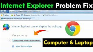 Diagnose Connection Problems Windows 7 Internet Explorer | Diagnose Connection Problem Fix