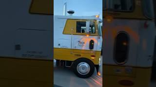 Old School Peterbilt | Extra Long Wheel Base | Jake Brake Noise #shorts #peterbilt