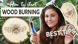 Wood Burning Tutorial for Beginners- Pyrography Tutorial & Basics Tips (2021)