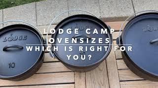 Choosing the Best Lodge Dutch Oven Size