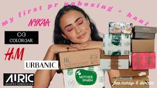 My *first* PR unboxing + Haul / Rhea Karki