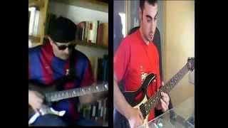 Cant del Barça Versió Guitarra Rock vaijem82 miquelet www.guitarristas.info