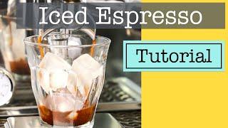 Iced Espresso Zubereitung | Sommer Edition