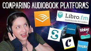 Comparing Audiobook Services (Expanded & Updated!) | Reviewing Audible/Audible Plus, Scribd & More!