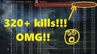 Battlefield 1: Spectating a Hacker in Multiplayer | A Hacker kills 320 using Aim Bot | BF1 Cheater