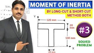 MOMENT OF INERTIA SOLVED PROBLEM 3 IN ENGINEERING MECHANICS ( LECTURE 4 )