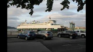 Point Defiance Ferry Terminal footage of the M/V Sealth