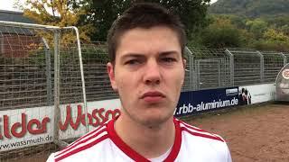 Hendrik Thul, Angreifer des FSV Salmrohr, nach dem 1:3 gegen die U21 des FCK