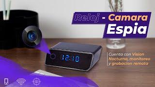 Aprende a usar tu reloj con camara espia, brinda seguridad a tu hogar ⏰