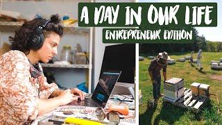 Busy Day at Work  // Entrepreneur // Self Employed