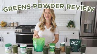 Best Greens Powders - Dietitian’s Taste Test and Review!