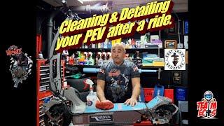 Cleaning & Detailing your PEV after a ride