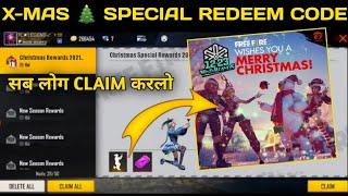 Free Fire Redeem Code Today | 21 December Redeem Code Free Fire | FF Redeem Code Today 21 December