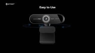 EMEET SmartCam C60E | Ultra HD 4K/2K/1080P Webcam with Auto Focus