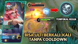 PAKAI ITEM EMBLEM TEMPORAL REIGN EDITH BISA ULTI BERKALI-KALI #mlbbnextcreator