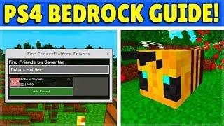 Minecraft PS4 Bedrock Edition - The COMPLETE Guide On Everything you NEED To Know!