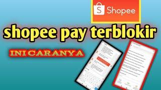 cara Mengaktifkan shopeepay yang sudah dinonaktifkan