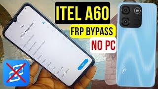 Itel A60 (A662L) Frp Bypass Android 12, 13 | Itel A662L Google Account Remove || Without Pc