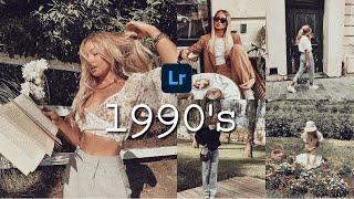 1990’s Preset Lightroom by Astrida Mascarenhas | Best Lightroom Presets