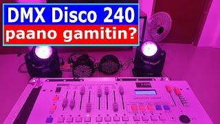 How To Program Lights Using The Maximum Function of DMX Disco 240