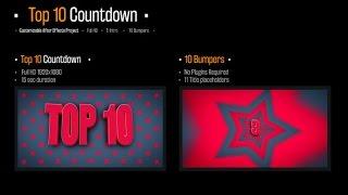 Top 10 Countdown (After Effects template) | envato videohive elements