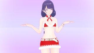 [MMD] APT. [xmas bikini ver][雷電将軍/Shogun][4K 60FPS] #raiden