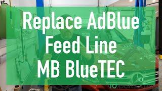 Mercedes BlueTEC Adblue DEF Feed Line Replacement