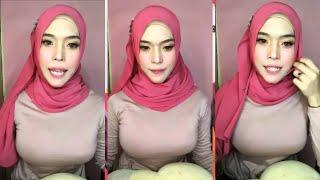 Keindahan Hijab Jilbob Joget Goyang Live Pagi Buta