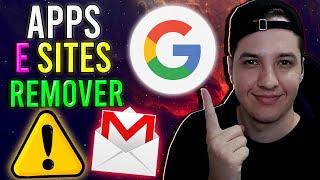 Como remover a sua CONTA GOOGLE de APPS e SITES