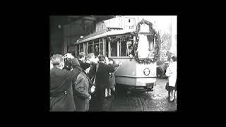 Straßenbahn in Hamburg 1967 mit Henry Vahl