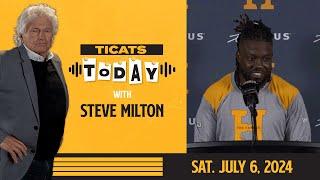 Butler Back in Action - Ticats Today - July 6th, 2024