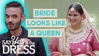 Bride’s Traditional Red Dress Makes Her Look Like A Queen | Say Yes To The Dress: India