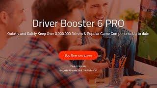 Install and activate iobit driver booster PRO 6.5 2019