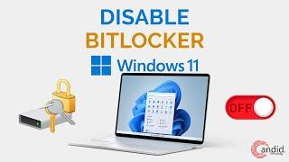 How to disable BitLocker in Windows 11?