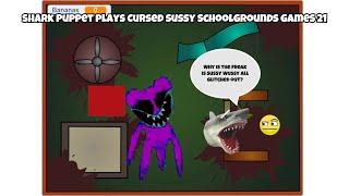 SB Movie: Shark Puppet plays Cursed Sussy Schoolgrounds Games 21!