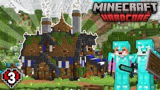 We BUILT an INFINITE Wool Factory! - Minecraft Hardcore (#3)