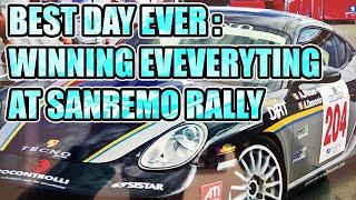 WINNING EVERYTHING at Sanremo Rally RGT Porsche