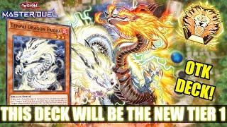 THE NEW GOD TIER! BEST TEMPAI DRAGON DECK -OTK COMBO- (Yu-Gi-Oh Master)