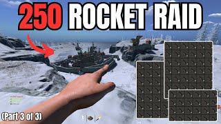 SHOOTING 250 ROCKETS | Rust Console Movie (Part 3)