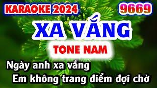 Karaoke XA VẮNG Tone Nam Nhạc Sống KLA | Karaoke 9669 Beat Chuẩn