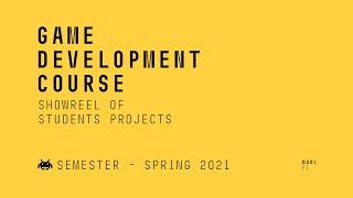 Showreel of students projects - spring 2021