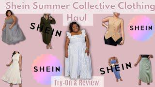 SHEIN CLOTHING HAUL (SUMMER CASUAL & ELEGANT DRESSES, VEST...& MORE) 2024 {ARLEESIARHEENAY}