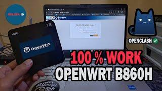 WiFi ON !! Cara Mudah Instal OpenWrt di STB Indihome B860H V1 V2!! Pemula Pasti Bisa !!