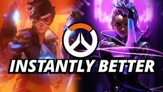 Tracer and Sombra Tips (INSTANTLY BETTER IN FOUR MINUTES) - Overwatch 2