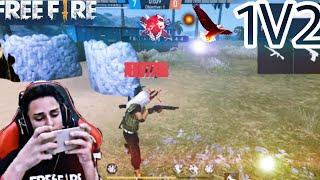 #.Free fire new custom headshot video 1v2#ff#laver#The Ntb gaming