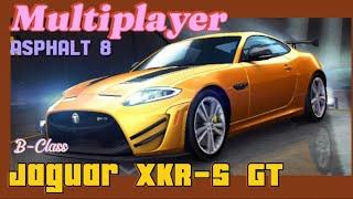 Just Lucky..., Asphalt 8, Jaguar XKR-S GT, Multiplayer Test B-Class