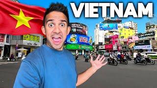 First Day in VIETNAM  Saigon is CRAZY but we LOVE IT!