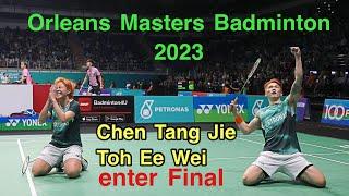 Badminton Orleans Masters 2023 SF | Chen Tang Jie/ Toh Ee Wei (Msia) defeated Kusharjanto/Kusumawati