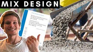 Concrete Mix | PE Exam Example Problem | Passing the PE