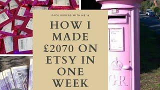 How to boost your Etsy sales 2021! ||How to make £2k a week on Etsy||How to make money on Etsy